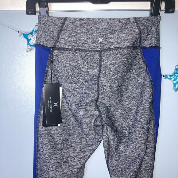 EXP Core Performance Leggings Athletic Fitness Tight Color Block Womens X-Small - Picture 4 of 6